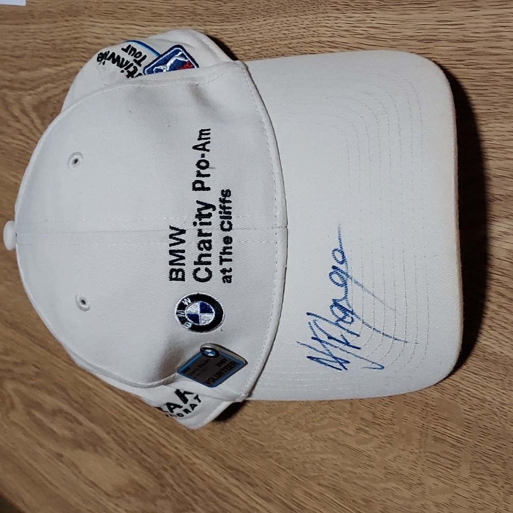 Nick Flanagan signed  Charity Pro-Am golf tour cap